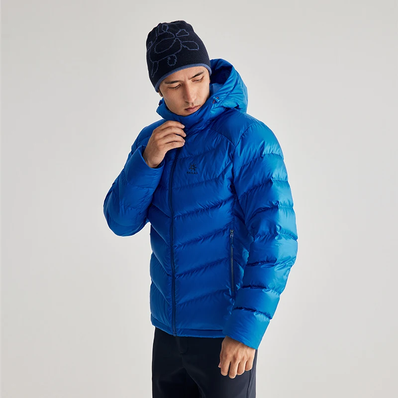 KAILAS Men's goose down jacket 700F winter warm lightweight windproof durable self-stowable waterproof down coat down jackets