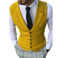 Men's Suits Vest New Arrival Classic Single Breasted Casual  Business Formal Suits Waistcoat For Jacket Groomsmen For Wedding 1