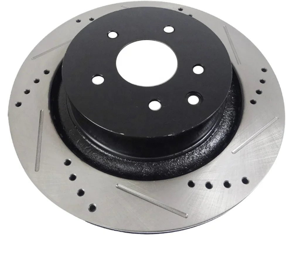 Auto Parts Cross Drilled Slotted Brake Rotors For Nissan Versa Altima Honda Mazda 929 Model Cx9 Bt 50 For Toyota Land Cruiser