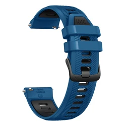 Premium Silicone Wristband for Smartwatches - Official Strap, 22mm (C)