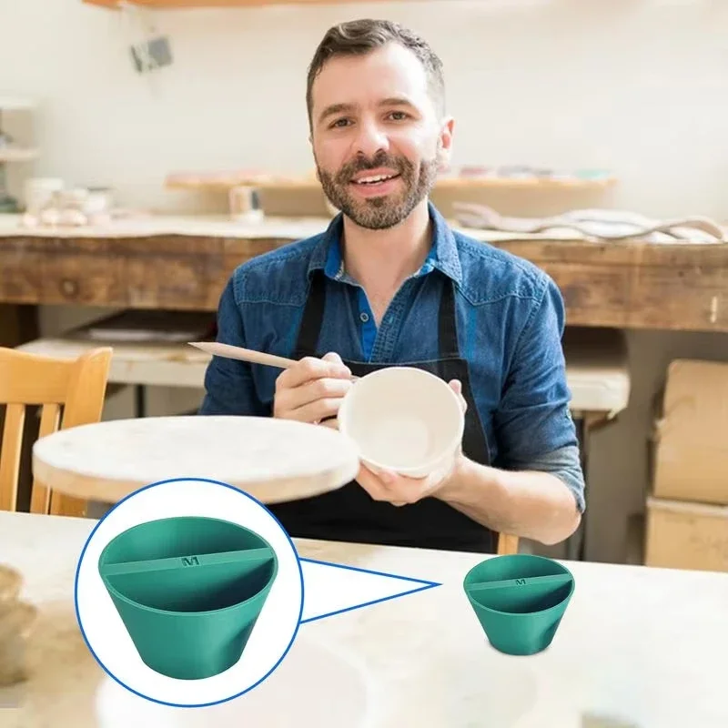 Professional Painting Rim Cone Pottery Tool 3d Printed Ceramic Rim Former Multi-Size Ceramic Fixed For Home Painting pottery tools,clay sculpting tools,pottery sculpting tools,clay craft tool