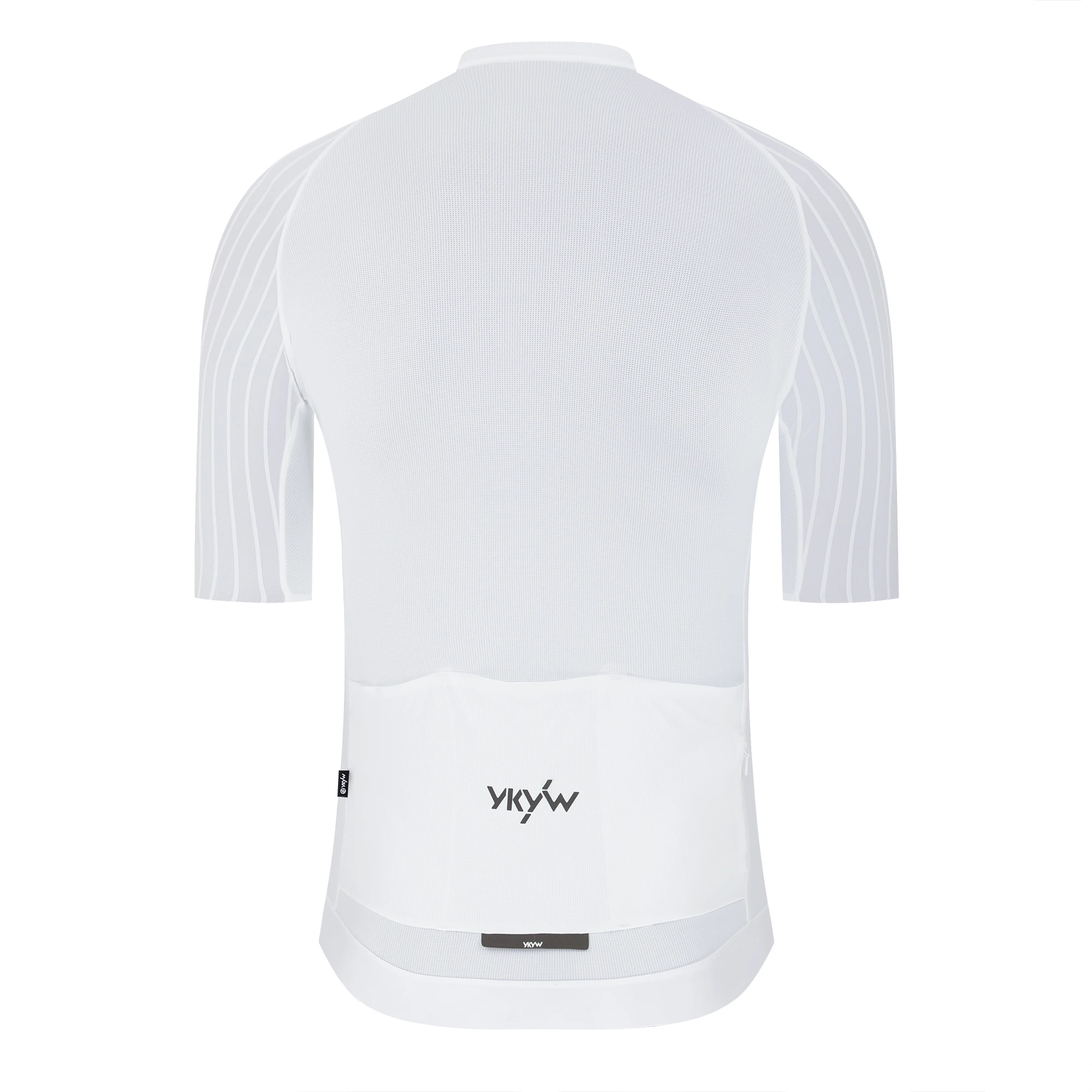 YKYWBIKE 2026 Herren Radtrikot Sommer Rennrad-Shirt YKK Reißverschluss Fahrradtrikot Atmungsaktiv Aerodynamisch Raglan-Ärmel – Detail 26