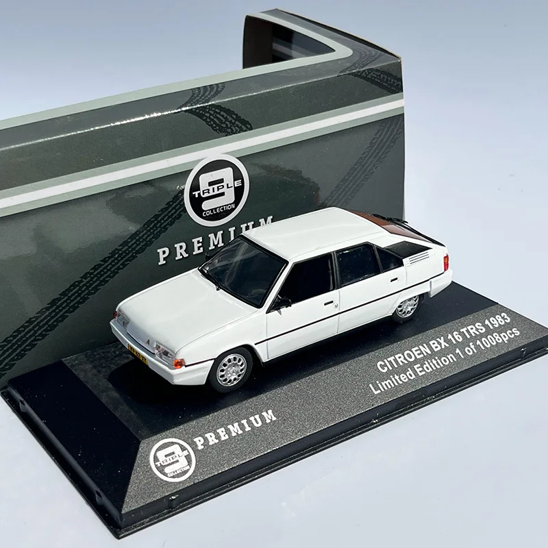 

Литый под давлением в масштабе 1/43, модель автомобиля Citroen BX16 TRS из сплава, коллекция сувенирных украшений, игрушечный подарок для автомобиля