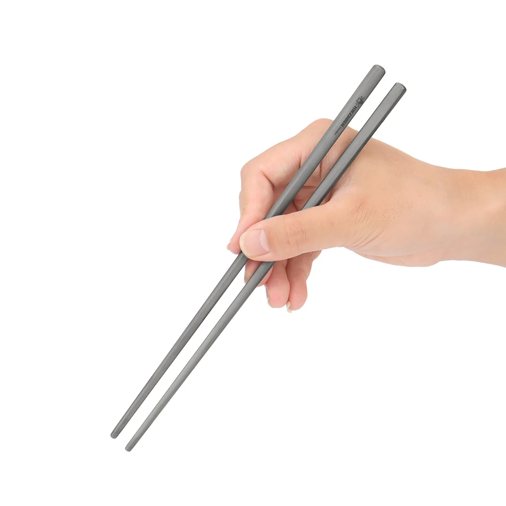 Hollow Titanium Chopsticks Titanium Alloy for Picnic Outdoor Camping