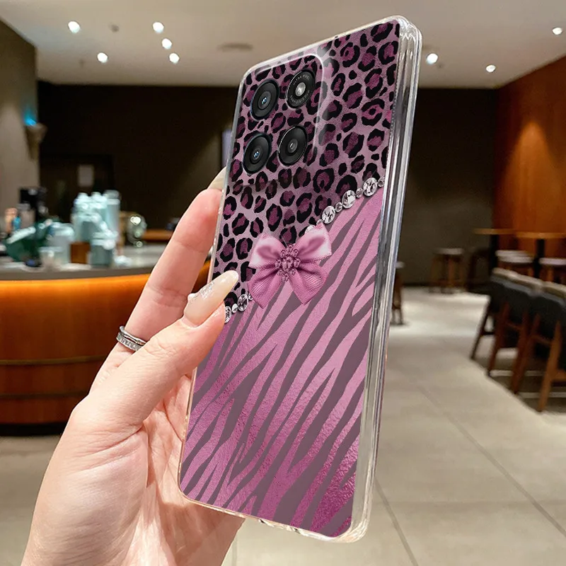 Phone Case For Motorola Moto G Stylus 5G 2025 2023 2024/Moto Edge 60 Stylus Protective Cases Transparent Soft Silicone TPU Cover 4