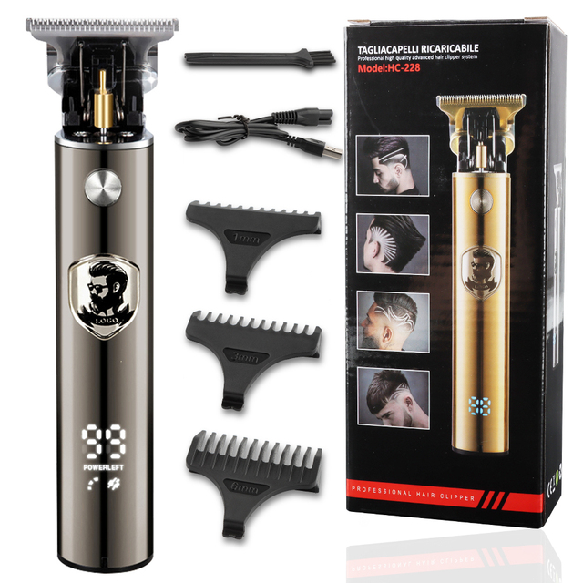 NEW HEIR CLIPPER Trimmer Hair Cutting Machine Hair Clipper Professional Tondeuse Homme Maquina De Cortar Cabello USB Trimme