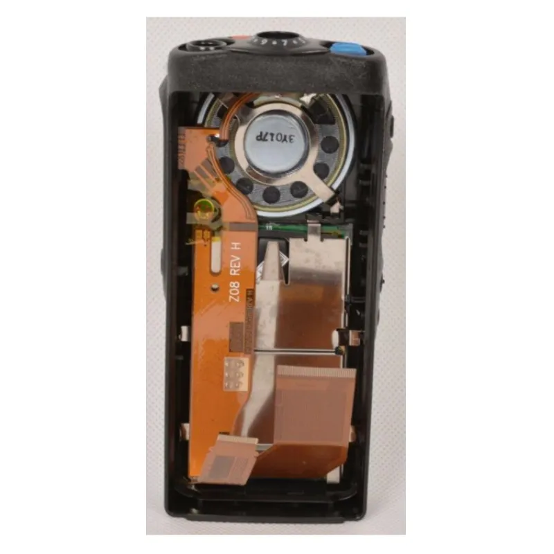 Black Full-keypad Replacement Housing Case Cover Kit  For HT1250 GP338 Two Way Radio With LCD+Speaker+Mic