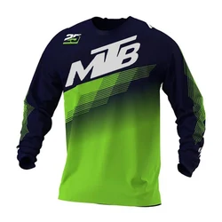 Enhanced Motocross Mountain Enduro Cycling Jersey - Unisex T - Shirt for Downhill, BMX, and MTB (9)