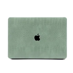 Premium PU Leather Laptop Protective Case with Hard Bottom Cover - A2681 A3113 A3240 (C6)