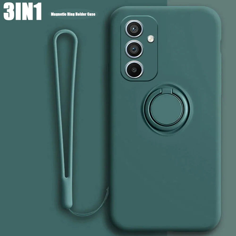 Magnetische Hülle für Samsung Galaxy A54 A55 5G Ringhalter Handyhülle auf Galaxy A34 A53 A52 A33 A14 A13 A32 A73 A72 A71 A51 A31