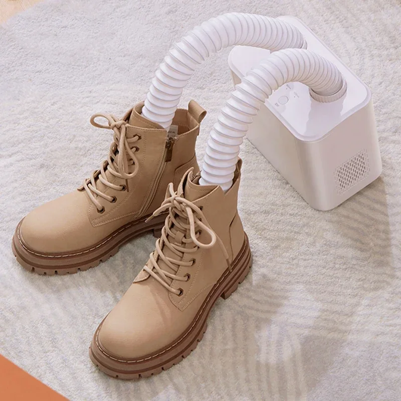 220/110V Shoe Dryer Electronic Timing Household Boot Dryer Activated Carbon Sterilization  Deodorizing Shoes And Clothes Dryer 5