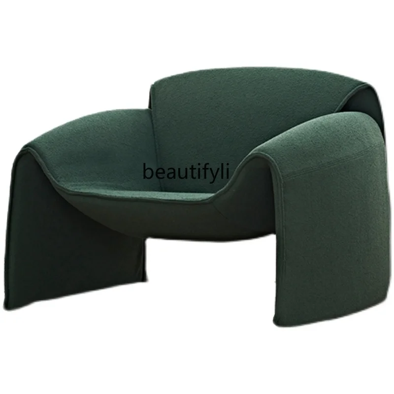 

Personal Leisure Art Sofa Balcony Single Light Luxury Couch Modern