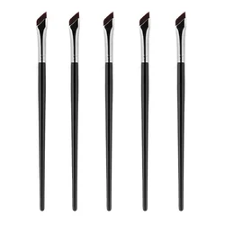 Ultra-Thin Precision Eyeliner & Eyebrow Brush Set (5pcs D-L02)