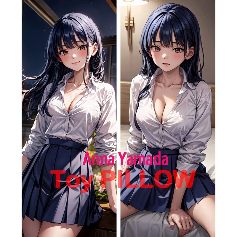 

Dakimakura anime Дакимакура аниме Анна Ямада Нижнее белье Униформа платье с большой грудью двусторонний принт наволочки для тела в натуральную величину подарок для взрослых