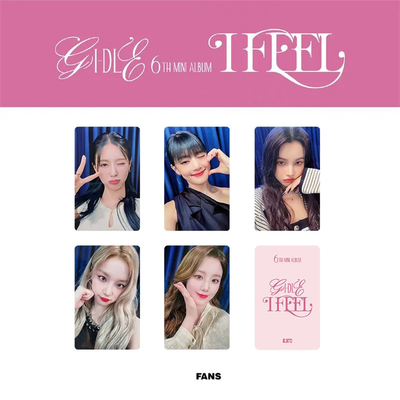 

5pcs/set KPOP GIDLE Album Tou2 LOMO Card SONG YUQI SHUHUA MINNIE SOOJIN Minnie (G)I-DLE Fan Collection Gift Card Postcard