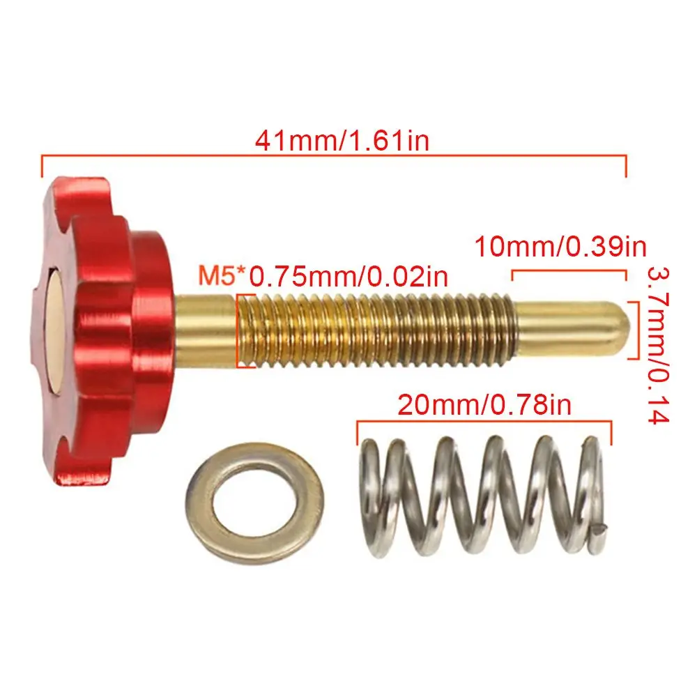 Motorcycle Carburetor Air Screw Idle Speed Adjuster Fuel Mixture Modification