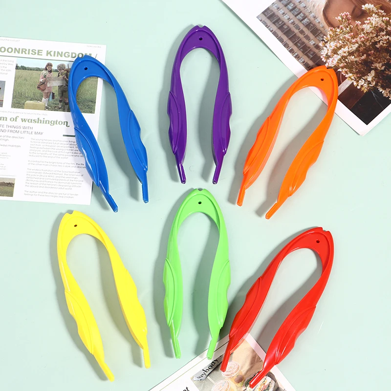 

1pc Children Plastic Tweezer Toys Kindergarten Educational Toy Experiments Tools Biology Science Study Tweezer Toys Kids Gifts