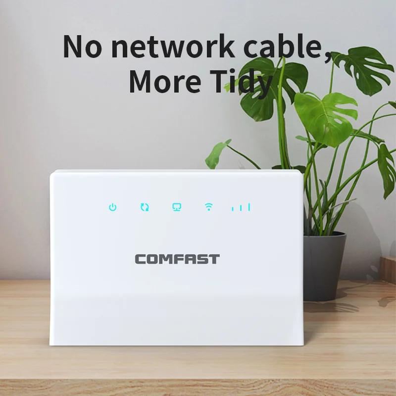 300Mbps 4G LTE WiFi Wireless Router SIM Card CAT4 Routers LAN RJ45 Port Mobile 2.4G Wifi-Router Wi fi Modem AP Outdoor CF-ER10