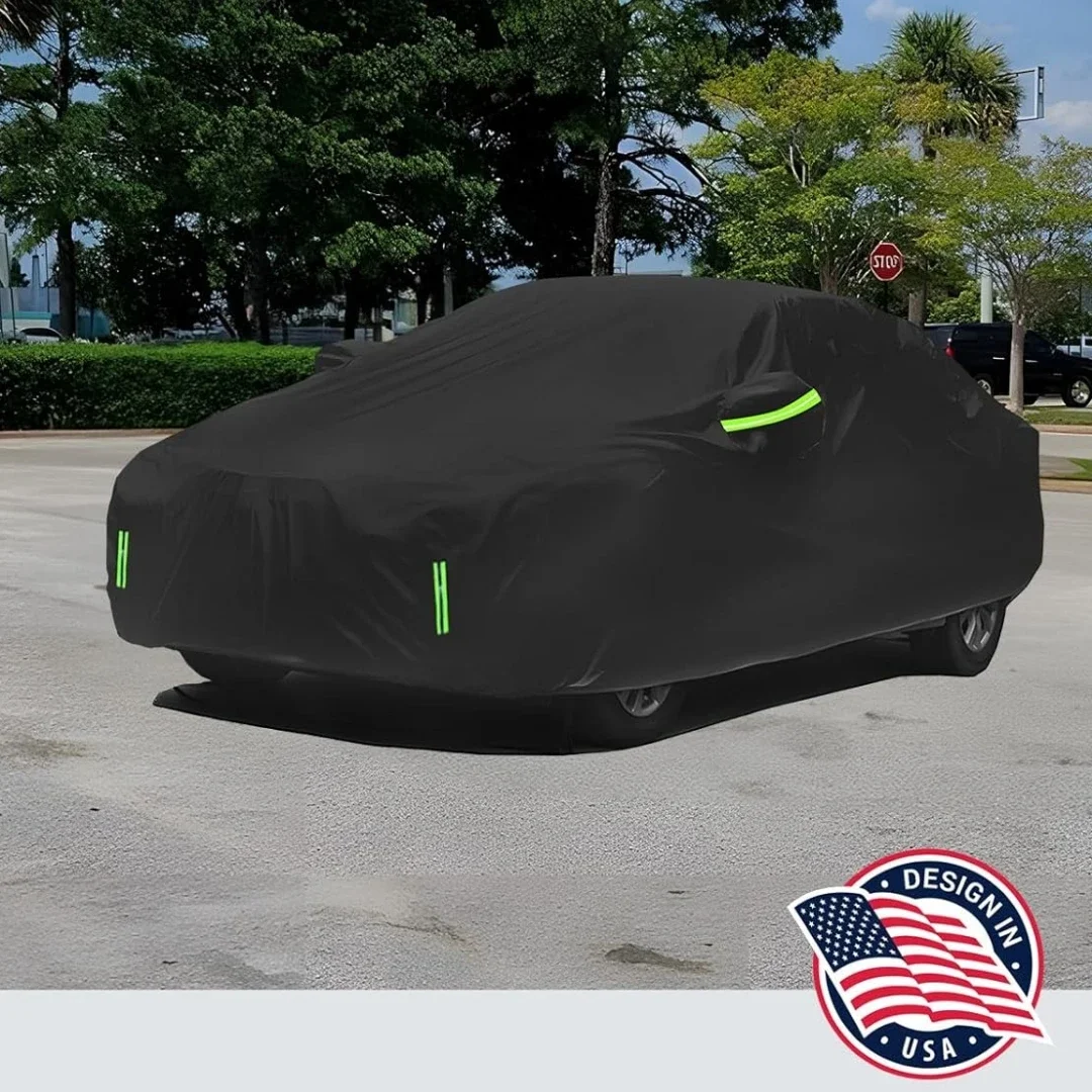 Waterproof Car Cover For 1996-2024 Toyota Camry Windproof Snowproof Rain Hail Sun UV Protection Full Outdoor Indoor Exterior - Image 2