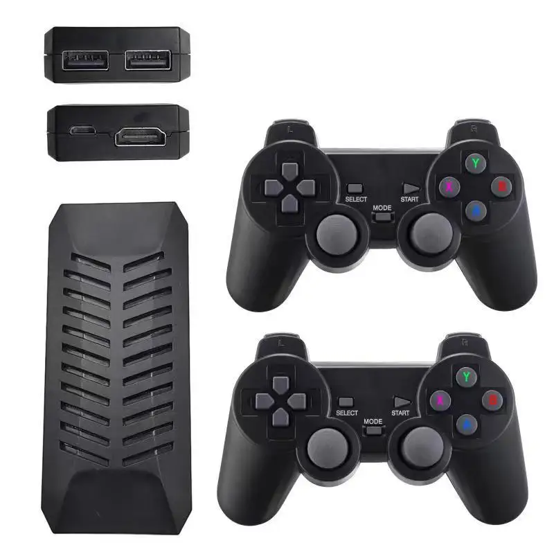 NEW M16 Game Console Wireless TV Gaming Box With Double Controller Handle 3D 4K High-definition 64G/128G Media Player Game Stick
