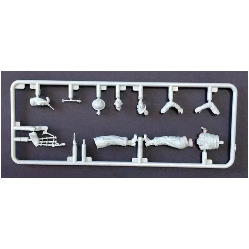 1/35 도마뱀 모델 장난감 35GM0006 스코틀랜드 하이랜드 파이퍼 및 보병 1944 조립 규모 diy 장난감 모델 키트