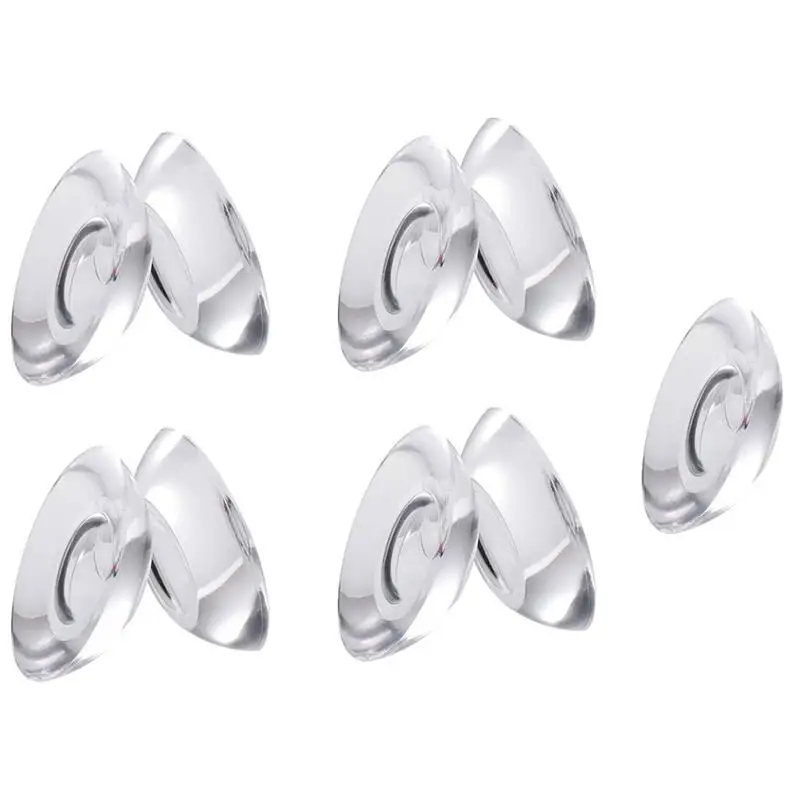 

Door Wall Protector 9pcs Clear Anti-Collision Sticker Soft Material Wall Protective Accessory For Desks Cabinets Beds