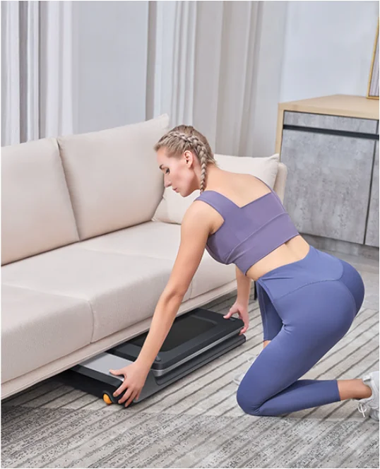 Walking Pad Folding Treadmill Ultra Slim Foldable Treadmill Portable Safety Non Holder Gym and Running Device