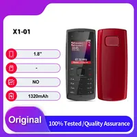 Original Unlocked X1-01 Dual Sim GSM 2G  Mobile Phone Russian Arabic  Keyboard Made in Finland