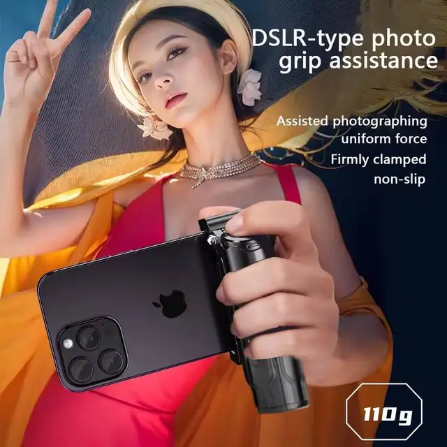 FGCLSY Mobile selfie stick handle, tripod photography tool handheld stabilizer shooting assistant multifunctional portable stand