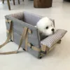 Dog Car Seat for Small Dog Center Console Seat Pet Booster Seat for Car Safety Travel Puppy Portable Dog Carrier for Cats Bag 3