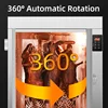 Microwave And Hot Air Convection Large Size High Efficient Digital Display Oven for Roasting Duck Chicken Lamb 6