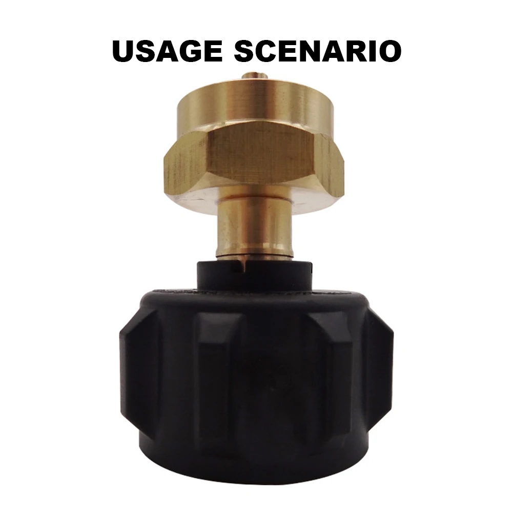Adaptateur De Tuyau Propane En Laiton - Raccord De Conversion QCC - Pour Systèmes Propane Maison Et Jardin
