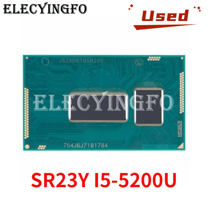 

Refurbished SR23Y I5-5200U CPU BGA Chipset re-balled tested 100% good working