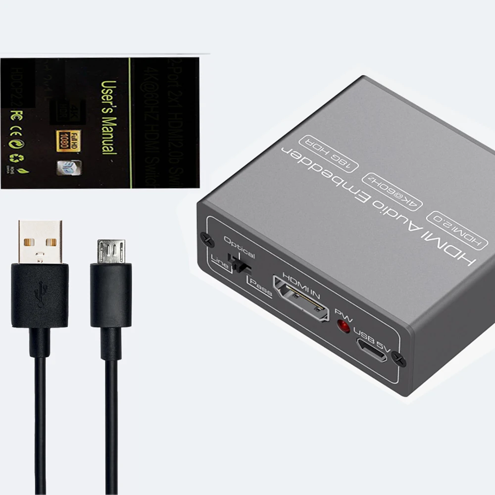 HDMI  Ӻ  佺ũ Ƴα, HDMI 2.0 , HDR , ִ 4K 60Hz н, 3.5mm Է, 18G