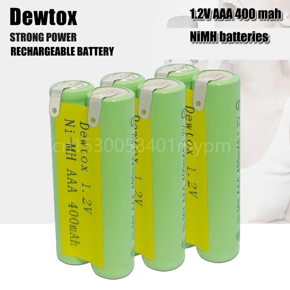 24VRechargeableNiMHAAABatteryCell400mahforElectricTrimmer