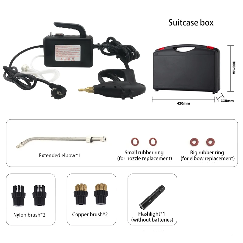 Black with suitcase