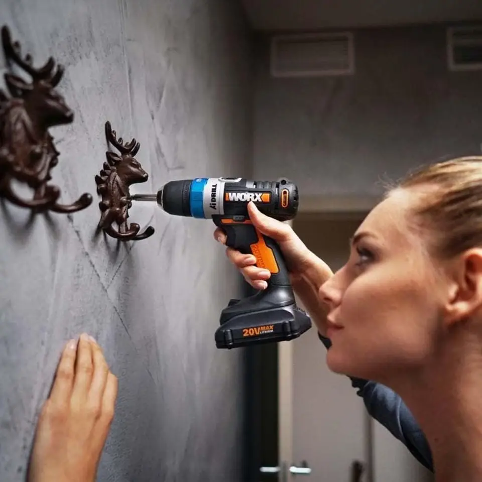 Ai Drill Cordless Drill 20 V with Automatic Chuck Lock