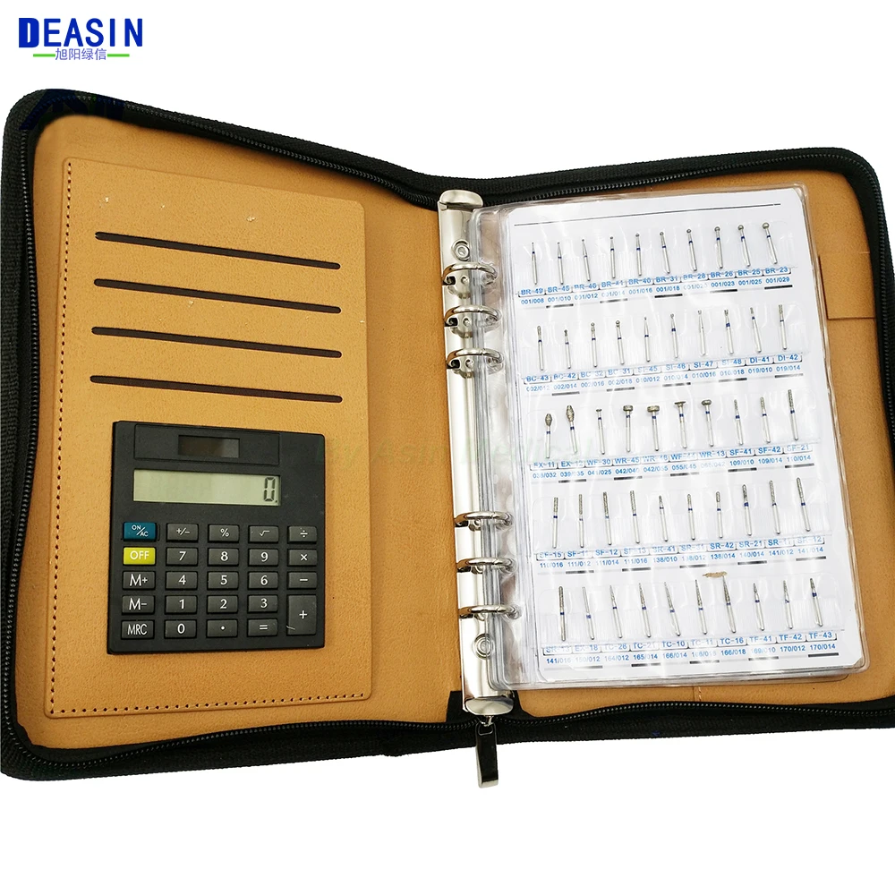 

new diamond bur sample book 210 models/pcs high speed handpiece FG burs