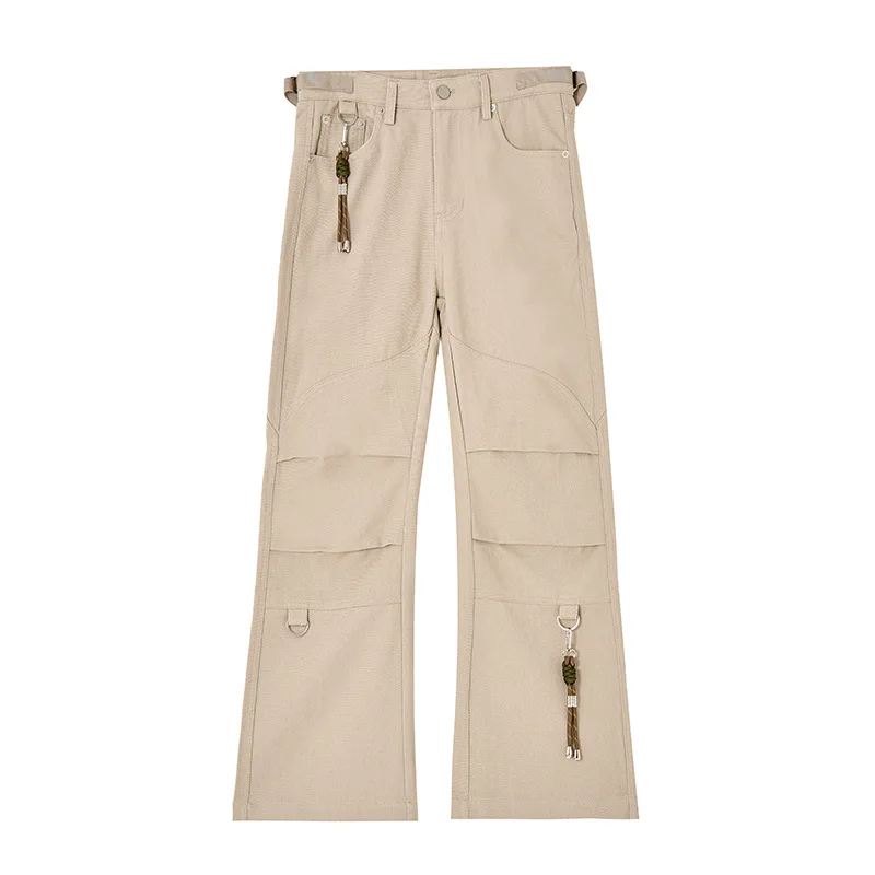 

Logging pants micro-trumpet vibe style casual overalls pants
