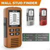6 in 1 Digital Wall Scanner Detector Deep Find Stud Wood Metal AC Wire Live Cable Detector Stud Finder Sensor with LCD Display