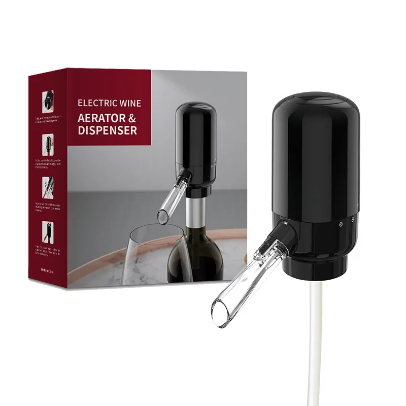 Description Picture 2 of itemElectric Wine Decanter Wine Aerators Electric Automatic Wines Dispenser Decanator Pourers Spout Wine Separator Accessories