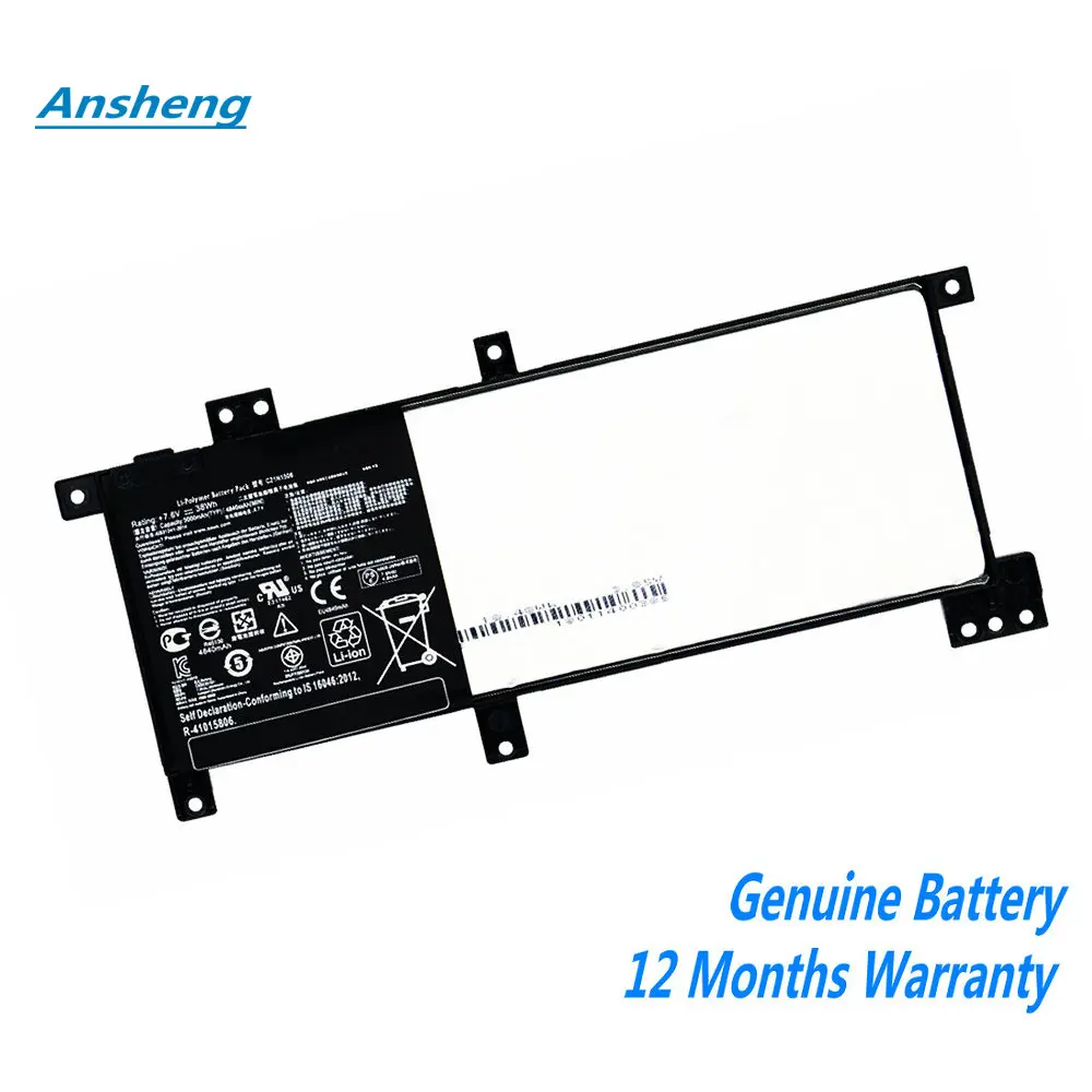 

Original C21N1508 Laptop Battery For Asus X456 X456UA X456UB X456UF X456UJ X456UQ X456UV X456UR Series 7.6 38WH