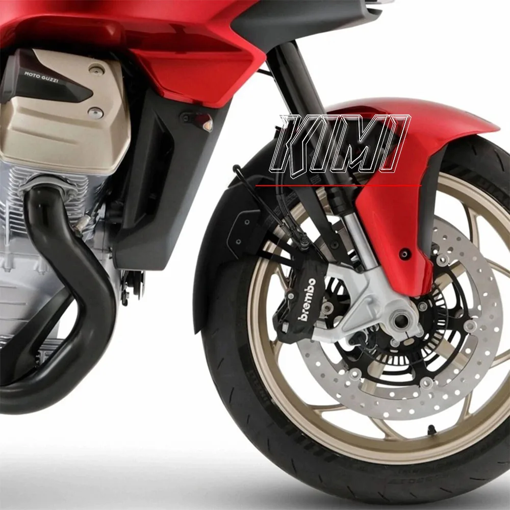 

Motorcycle Front Mudguard Fender Extender Extension V100 MANSELLO 2022 2023 For Moto Guzzi V100 Mandello S