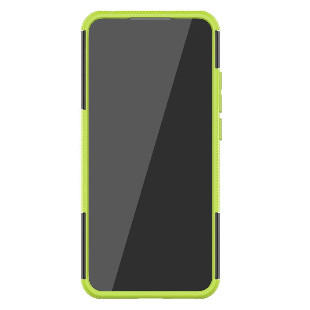 Für Xiaomi Redmi 9C Fall Abdeckung Rüstung Ständer Halter Robuste Silikon Stoßfest Stoßstange Fall für Xiaomi Redmi 9C für Redmi 9_voghion.com