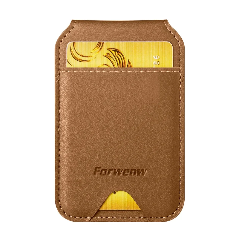 Luxury Unisex Folding PU Leather Magnetic Wallet Case