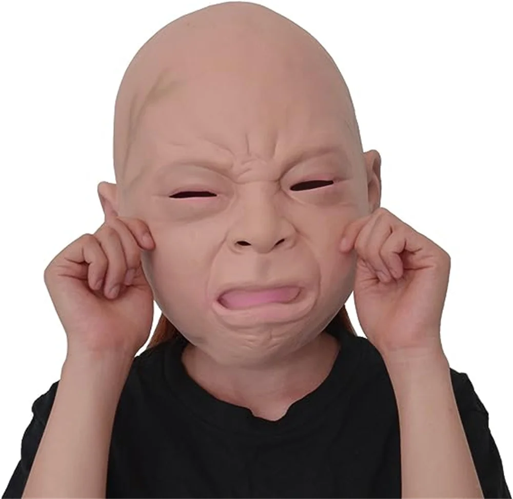Creepy Halloween Mask Smiling Demons Horror Face Masks The Evil Cosplay Props Party Masquerade Halloween Mask Clothing Accessor