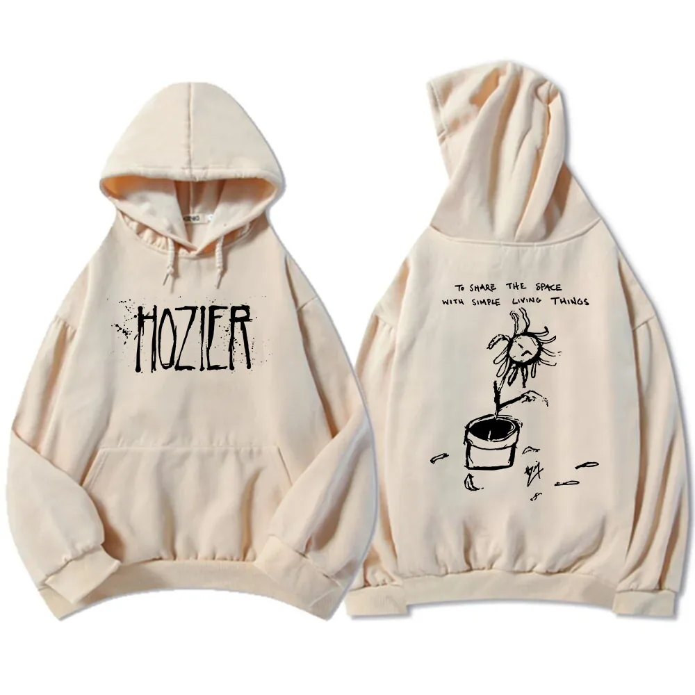 thumbnail image 1 of Sudadera con capucha para hombre y mujer, ropa con estampado divertido de Hozier Unreal Unearth Tour, informal, de invierno, 1 of 4