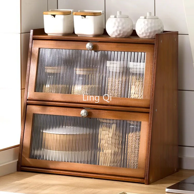 

Italian Organizers Sideboard Decorated Free Shipping Modern Display Cabinet Glass Showcase Muebles De Cocina Kitchen Furniture