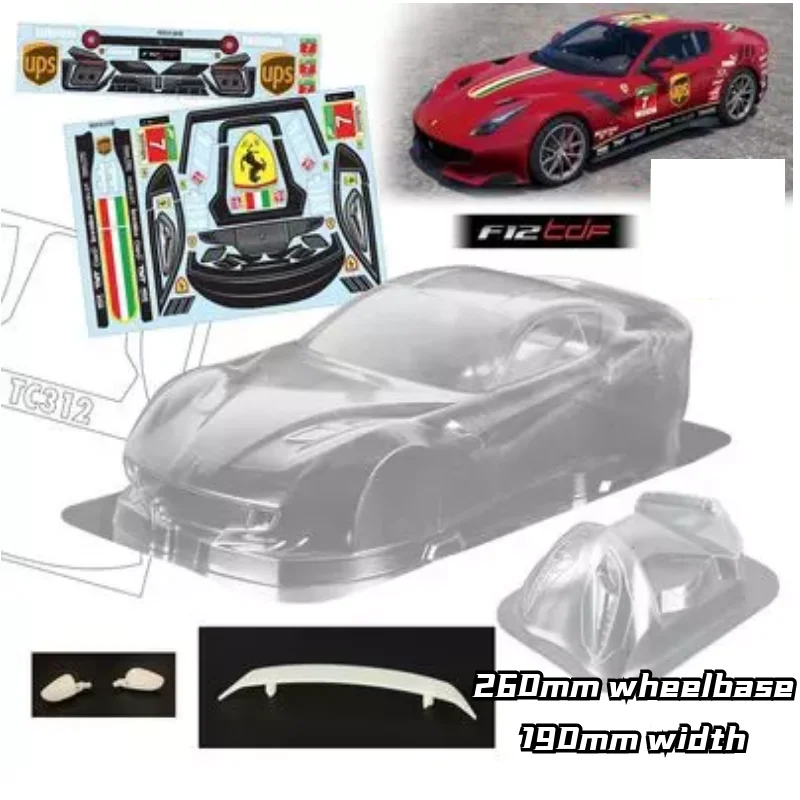 タミヤ☆フェラーリ F12tdf 軽量ボディパーツセット 1/10