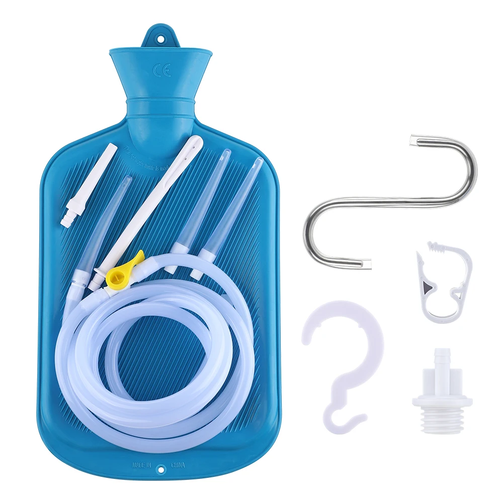 BidetShowerBathroomAccessoriesEnemaBulb2LCoffeeEnemaBagKit